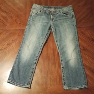 MEK Denim New Mazatlan Capri size 29